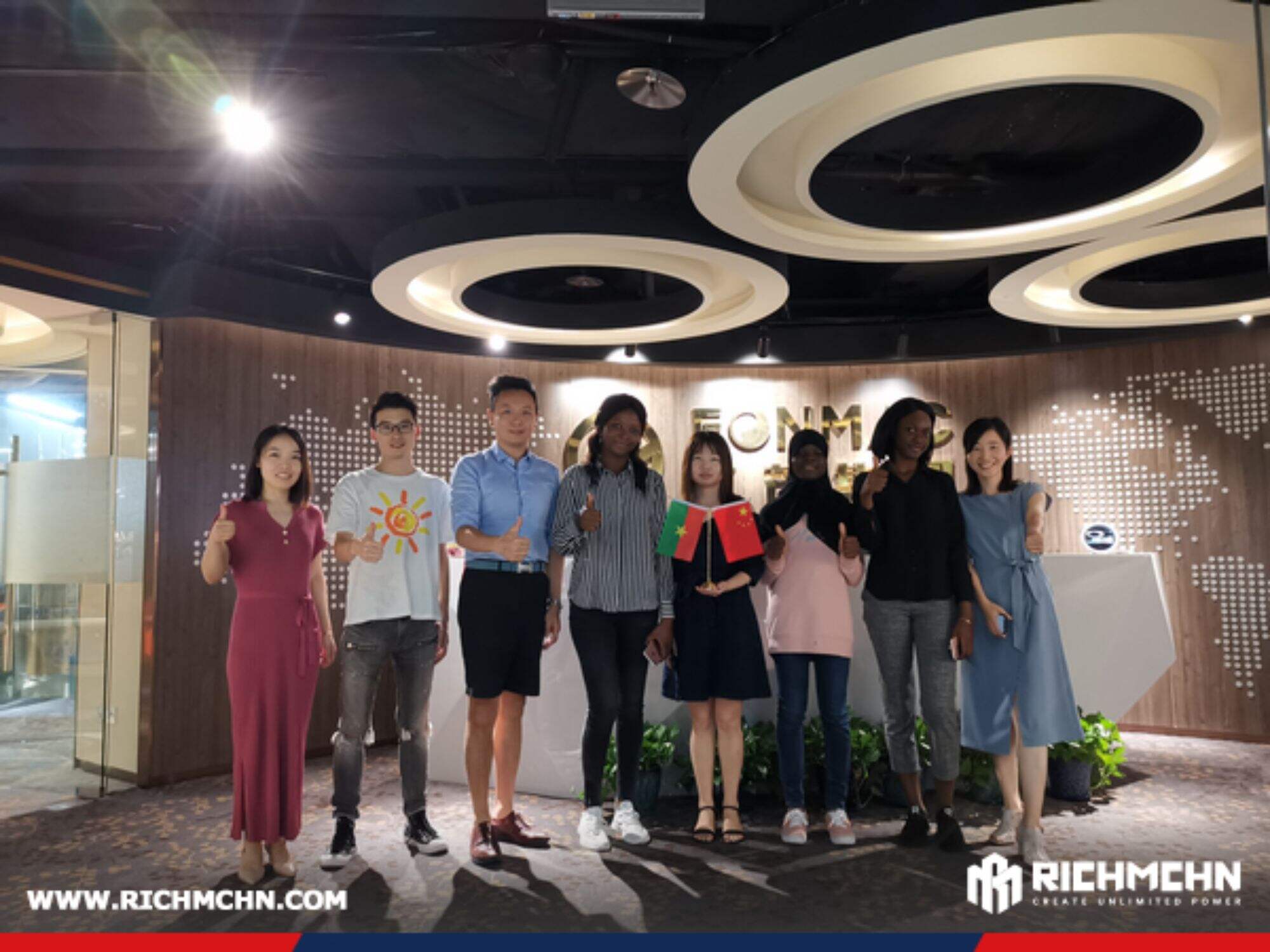 Burkina Faso Clients Visited RICHMCHN Office & SHANTUI Factory 