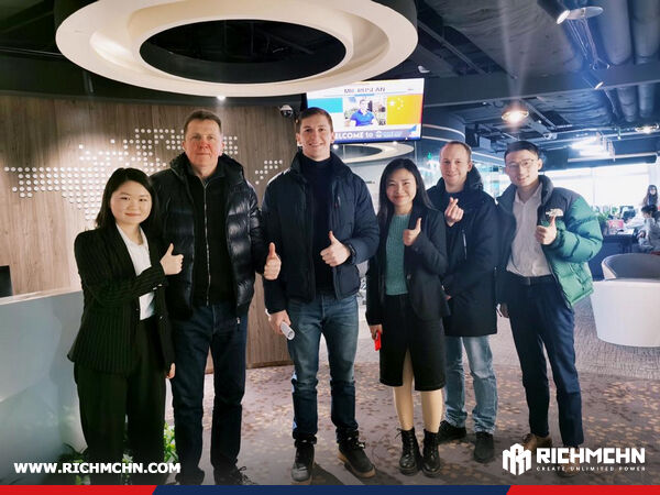 Ukraine Clients Visited RICHMCHN Office