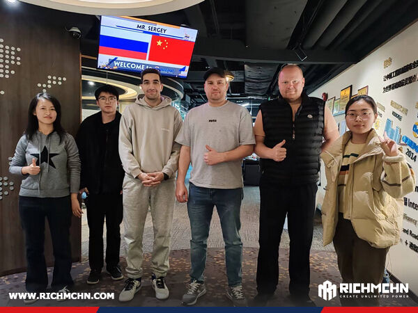 Russia Clients Visited RICHMACHN Office
