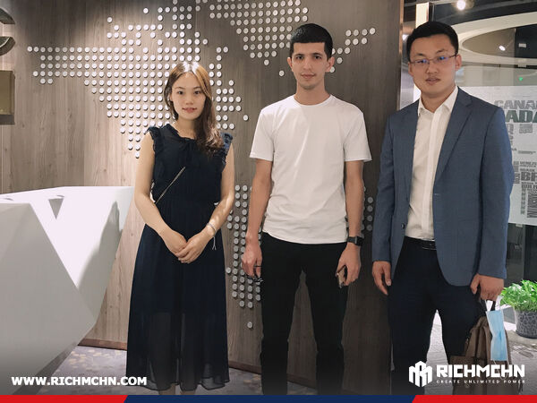 Uzbekistan Clients Visited RICHMCHN Office
