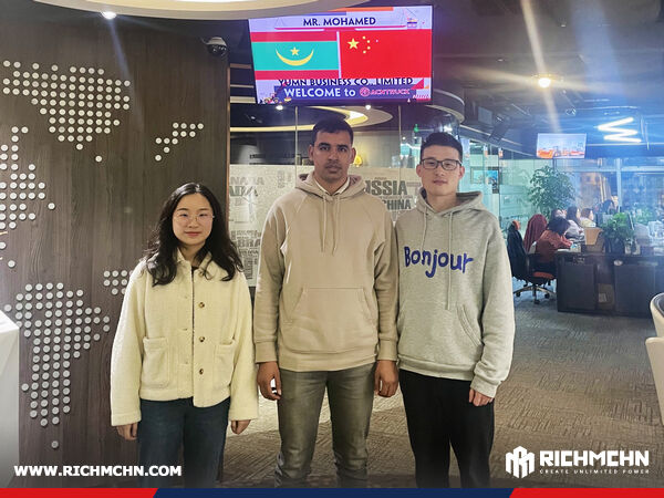 Mauritania Client Visited RICHMCHN Office