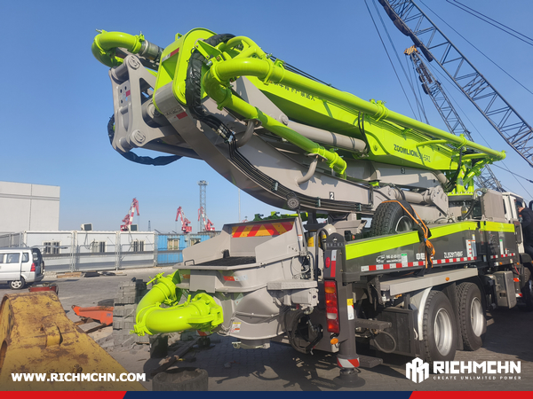 Algeria - 1 Unit ZOOMLION ZLJ5291THBKF Pump Truck