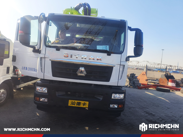 Algeria - 1 Unit ZOOMLION ZLJ5291THBKF Pump Truck