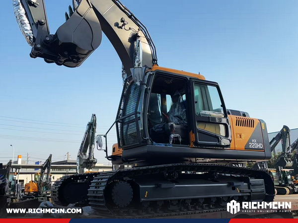 Algeria - 1 Unit HYUNDAI HX220HD Crawler Excavator