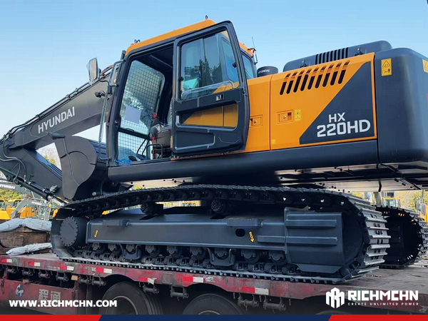 Algeria - 1 Unit HYUNDAI HX220HD Crawler Excavator