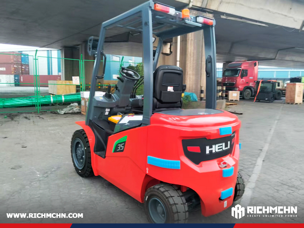 Poland - 2 Units HELI CPD35-GB2LI-M Electric Forklifts