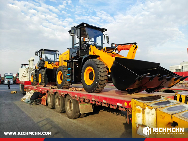 Argentina - 3 Units LONKING 3TON CDM833H Wheel Loaders & 2 2TON CDM936N wheel loaders