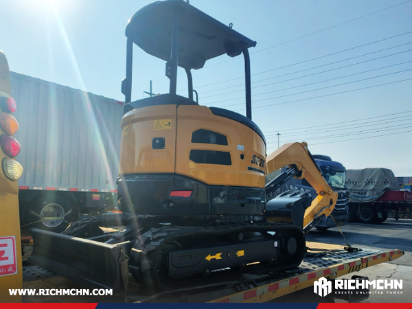 Ecuador- 1 Unit SHANTUI SE26SR-10 Micro Crawler Hydraulic Excavator