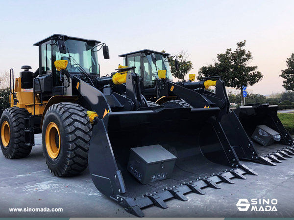 Algeria - 2 Units XCMG XC958 Wheel Loader