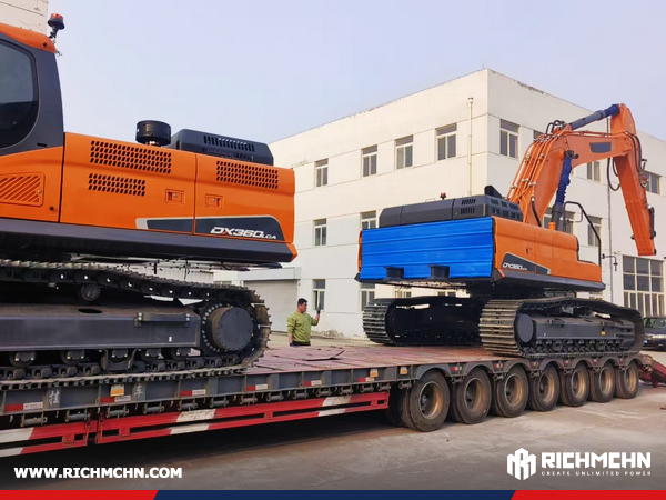 Djibouti - 2 Units DEVELON DX360LCA-7B Crawler Excavators