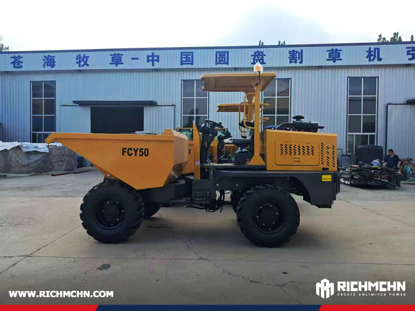 Benin - 1 Unit XCMG XE60GA Crawler Excavator & 1 FCY50 Dumper