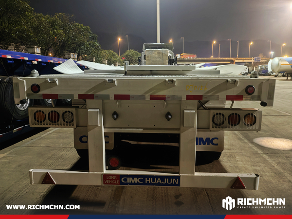 Algeria - 1 Unit CIMC Seimi trailer