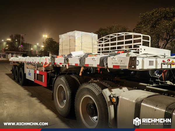 Algeria - 1 Unit CIMC Seimi trailer