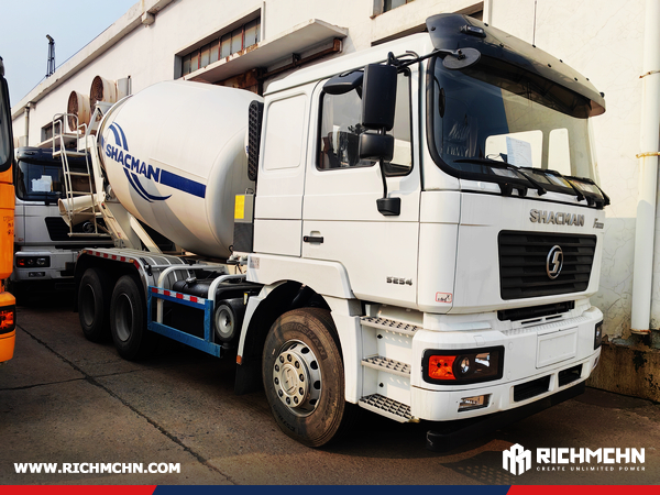 Algeria - 2 Units SHACMAN F2000 Mixer Truck