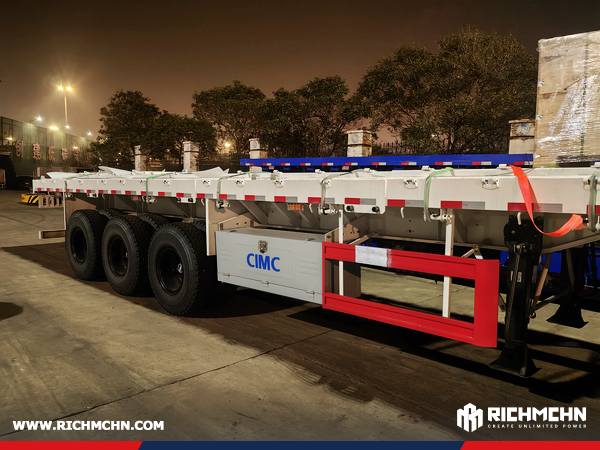 Algeria - 1 Unit CIMC Seimi trailer