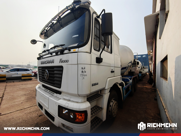 Algeria - 2 Units SHACMAN F2000 Mixer Truck
