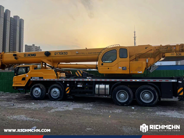 Algeria - 1 Unit XCMG QY70K5D Truck Crane