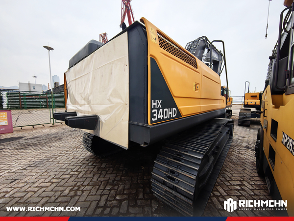 Algeria - 1 HYUNDAI HX340HD Crawler Excavator