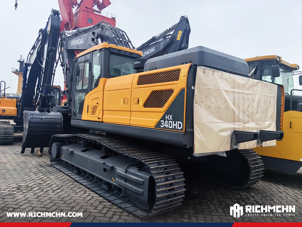 Algeria - 1 HYUNDAI HX340HD Crawler Excavator