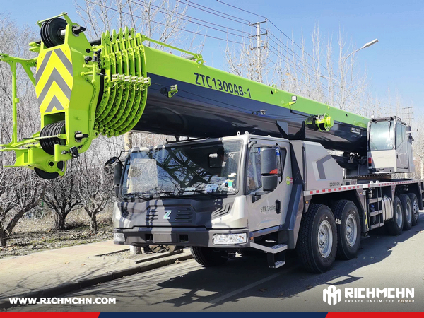 Uzbekistan - 1 Unit ZOOMLION ZTC120V562 & 2 ZTC1300A863-1 Truck Cranes